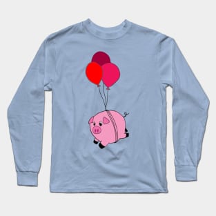 When Pigs Fly Long Sleeve T-Shirt